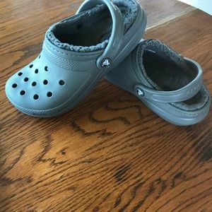 KIDS Classic Lined Clog Unisex gray used